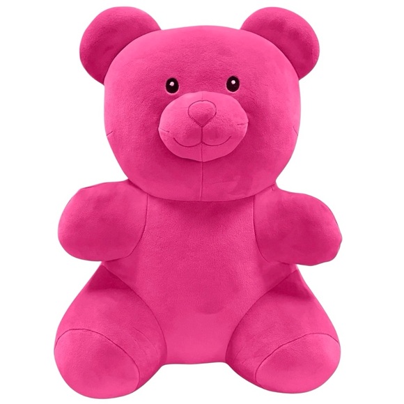 Pink Gummy Bear Plush - Picture 1 of 4